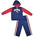 2 PCS Set: Puma Toddler Warm Zip-Up Outdoor Jacket & Pant Set 4T Blue & Red