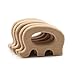 Produktbild Mamimami Home 10 STÜCKE Baby Holz Beißring Elefanten Tiere Geformt Anhänger Food Grade DIY Schmuck Halskette Baby Spielen Gym Montessori Spielzeug Für Kinderkrankheiten (Elefanten)