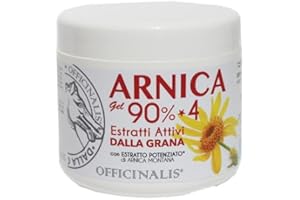 OFFICINALIS FOR HORSES Officinalis, Arnica Gel 90% estratti Attivi dalla Grana, 500mL