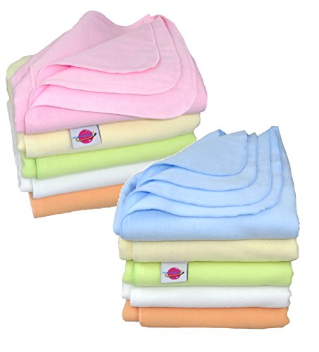 Molton/Flanellwindeln weiß 80/80 -5er Jungen Set NEUHEIT!!! - 4