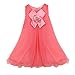 Baby Kids Girls Princess Solid Flower Sleeveless Tulle Party Dress