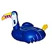 Produktbild Tossi Aufblasbarer Vogel Schwimmbecken schweben Wasser Toucan Mount Fahren auf Schwimmsitz Sommer Outdoor Party Beach Raft Spielzeug für Kinder und Erwachsene Blau 200 * 105 cm
