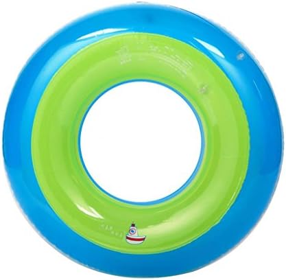 Swimmer circle thicker armpit life buoy double safety inflatable children laps , blue , 33