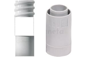 TOT ELECTRIC 6PZ RACCORDO TUBO GUAINA IP65 per Tubo rigido Ø 32 mm grigio in PVC passacavi a parete per cavi elettrici