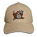Produktbild NDJHEH Hüte,Kappen Mützen Sandwich Baseball Caps Unisex Adjustable Hats Orangutan Holding Sound Box