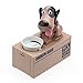 Produktbild Mechanische Hund Piggy Bank Roboter Essen Münze Sparschwein, AOZBZ Niedlichen Tier Geld Box Automatische Kauen Münze Bank Spardose Spielzeug - Watch It Frisst Ihre Münzen (Typ 3)