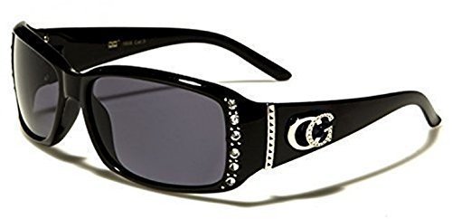 Preisvergleich Produktbild DG Eyewear Damen Sonnenbrille Black Frame \ Black Smoked Lenses