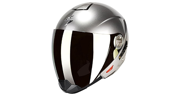 Scorpion EXO 300 Air Solid System Helmet Hyper Silver : Amazon.co.uk:  Automotive