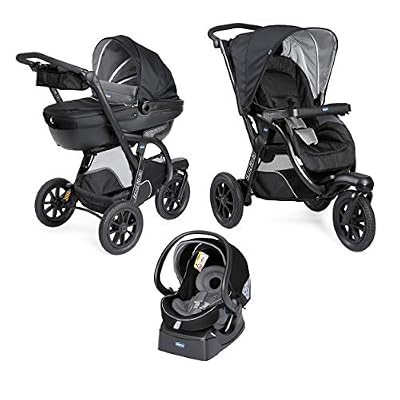 Chicco Trio Activ3 Top Poussette Jet Black