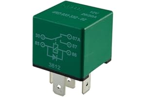 HELLA Relais, courant de travail - 12V - 5pôle - Relais inverseurs - avec diode de suppression - 4RD 933 332-021