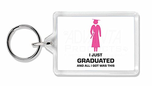 Preisvergleich Produktbild Graduation 'All I Got war dieses ' Foto Schlüsselbund TierstrumpffüllerGeschenk