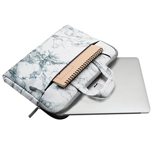 MOSISO Notebooktasche f  r 13-13 3 Zoll MacBook Pro  MacBook Air  Notebook Computer  Laptop Schultertasche Sleeve H  lle Segeltuch Gewebe Marmor Muste