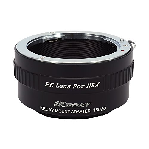 KECAY® Lente mount Adattatore Pentax K (PK) Lente to Sony NEX-3 NEX-3C NEX-5 NEX-5C NEX-5N NEX-5R NEX-6 NEX-7 NEX-F3 NEX-VG10 VG20