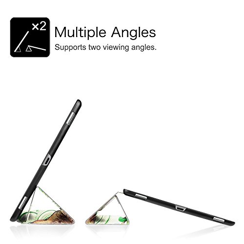Fintie iPad Pro 12.9 Zoll Hülle – Ultra Schlank Superleicht Ständer Schutzhülle SmartShell Cover Case Tasche mit Auto Schlaf / Wach Funktion für Apple iPad Pro 12,9 Zoll (2015 Version), Liebesbaum - 5