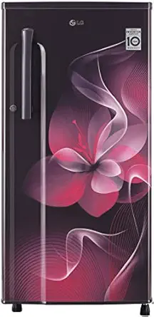 LG 188 L 3 Star Inverter Direct-Cool Single Door Refrigerator (GL-B191KPDX, Purple Dazzle)