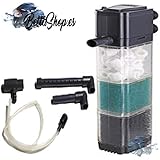 -Potencia de 12W. BETTASHOP.ES Filtro Interior para Acuario FILTROS Interiores DE Acuario FILTROS Acuario Peces