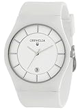 Orphelia Herren- keramik Armbanduhr Infinity Analog Quarz Silikon
