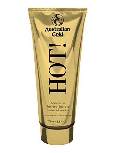 Australian Gold Hot Indoor Tanning Lotion with Maximum Tanning Energy 250ml