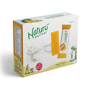 Naturo Bars (Mango, 2 Pack of 20 Each (10 GMS X 40))