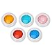 Price comparison product image Vbestlife Mini Close Up Lens Filter for Polaroid Camera, Portable 5Pcs Multicolour,Funny Shooting Filter Lens for Fujifilm Instax 7S/8/8 +/9 Cameras(6)