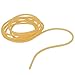 Produktbild WEONE Ersatz Sicherheit 4 x 6mm 3M Länge Gelb Naturkautschuklatex Tourniquet-Band für Outdoor-Schleuder Katapult Elastic Teil Fitness und Körperbewegung