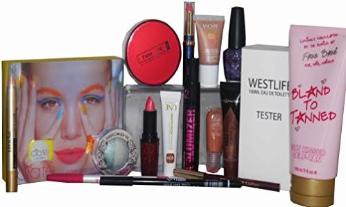 19pc Ciate Box-set &amp; Makeup Perfume Giftset plus Max Factor, Bourjois &amp; Sleek inc Lipstick, Lipliner, Mascara, Foundation, Faketan &amp; Varnish