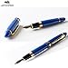 Produktbild JINHAO 159 Luxury Blue Füllfederhalter 18KGP Nib Medium Golden Trim Heavy Big Pens