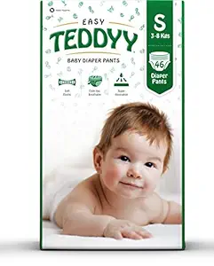 Teddyy Baby Easy Small Diaper Pants (Pack of 46)