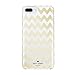 Price comparison product image kate spade new york Protective Hardshell iPhone 7 Plus Case, also compatible with iPhone 6 Plus, 6s Plus - Confetti Dot Gold / Clear