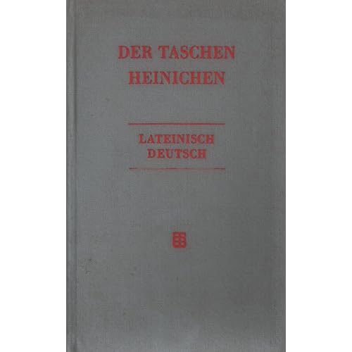 [PDF] Download Lateinisch-deutsches Taschenwörterbuch zu den klassischen und ausgewáhlten spát- und mittellateinischen Autoren Kostenlos