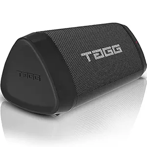 TAGG Sonic Angle 1 10W Portable Bluetooth Speakers Wireless with Dedicated Bass Radiator || Dual Stereo, Water Resistant, 10 hrs Continuous Battery Life