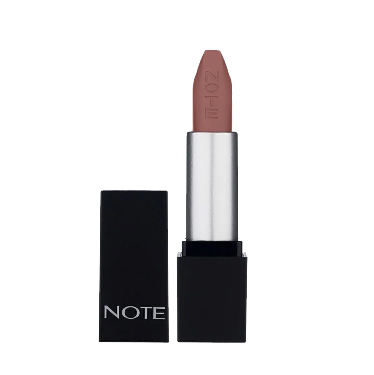 Note Cosmetics Mattever Lipstick 08 Unconventional Rose Yarı Mat Saten Bitişli Ruj, Koyu Nude