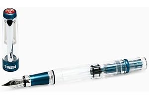 Twsbi Diamond 580AL R Prussian Blue pennino M - Penna Stilografica Edizione Speciale