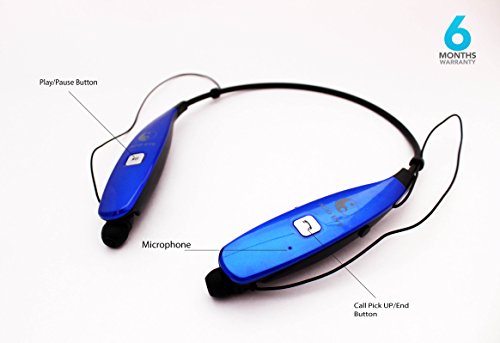 Acid Eye ™ HBS 900T 4.0 bluetooth with A2DP Bluetooth Profile + Memory Card Slot + Inbuilt FM delivers a high-end wireless experience with unrivaled style. Vibraton feature on incoming call (Blue Black) RS.999 (67.00% Off) - Amazon