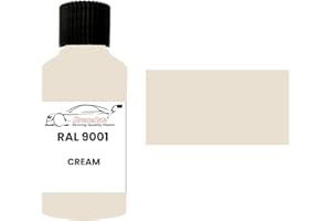 Xtremeauto RAL 9001 Cream GLOSS TOUCH UP PAINT BRUSH REPAIR SCRATCH UPVC PVC METAL WOOD