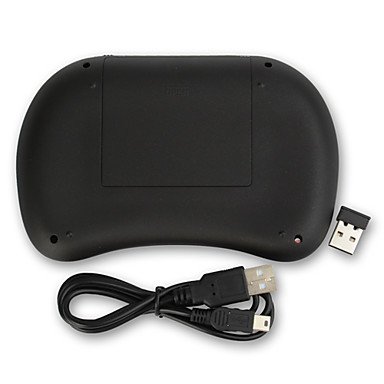 Rii Mini i8 Wireless  layout Espa  ol  - Mini teclado ergon  mico con rat  n touchpad para Smart TV  Mini PC Android  PlayStation  Xbox  HTPC  PC  Raspberry Pi