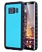 Produktbild Galaxy Note 8 wasserdichte Hülle,Galaxy Note 8 Waterproof Case,Snewill Full-body Protection IP-68 Waterproof Shockproof Snow Dust Proof Armor Defender Kickstand Schutzhülle für Samsung Galaxy Note 8 - Teal