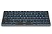 Produktbild Dünnste mechanische Tastatur von Taptek, kabellos, Bluetooth, für MacBook, iOS, Windows, Android-Geräte, Aluminium, mit 19 RGB-Farbthemen