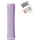 Pencil 1. Nesil / 2. Nesil/Usb-C/Pro Uyumlu Parmak Desteği Silikon Dokunmatik Kalem Tutacağı 01 Lavender