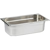 Paslanmaz &Ccedil;elik Gastronom/gastronorm K&uuml;vet Gn 1/3-100 (32,5 X 17,6 X 10 CM)