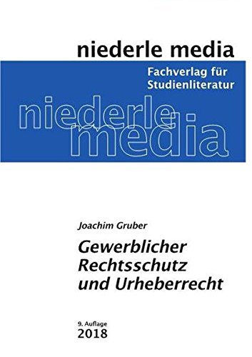 Gewerblicher Rechtsschutz und Urheberrecht: 2019