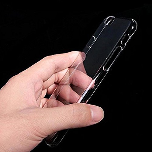 Donkeyphone Cristal Clear - Carcasa dura para Apple iPhone 6 6S Plus  transparente