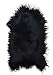 Produktbild LAMMFELL SCHAFFELL NATURFELL ISLAND schwarz 100 -110 cm ökologisch gegerbt - Premium-Schaffell. Spitzenqualität. Echtes Naturfell mit besonders zarter, warmer und kuscheliger Erstwolle. Geruchsarm! Dekor für die Wand als Teppich oder Dekor - unter Stühle Tische oder einfach vors oder ins Bett