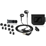 Sennheiser CX 400-II Precision Stereo-In-Ear-Kopfhörer (1,2 m Kabellänge, 3,5 mm Klinkenstecker, Earadapterset S/M/L, Trageta