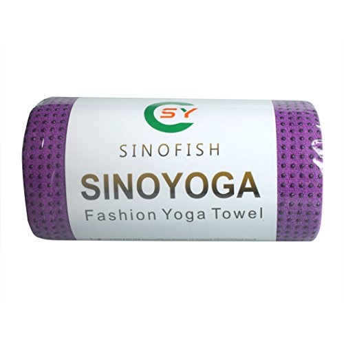 SINOYOGA Sport Fitness Reise Training Yogamatte Abdeckung Handtuch Decke rutschfest