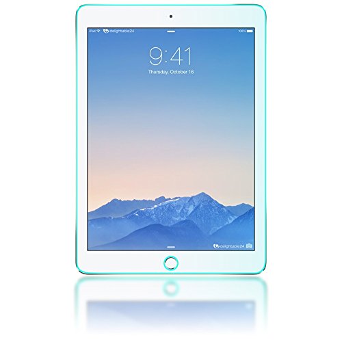 delightable24 Tempered Glass Panzerglasfolie Displayfolie für Apple iPad AIR & AIR 2 Tablet – Kristall Klar - 8