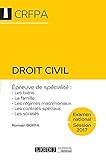 Droit civil - Examen national Session 2017