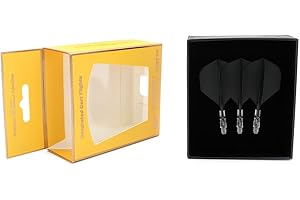 CUESOUL ROST T19 Asta e Aletta per Freccette Integrate, Forma Standard, Set da 3