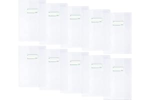 Favorit, Colibì Copertine Quaderni A4 Trasparenti con Etichetta, 10 Pezzi, Prodotto Bio