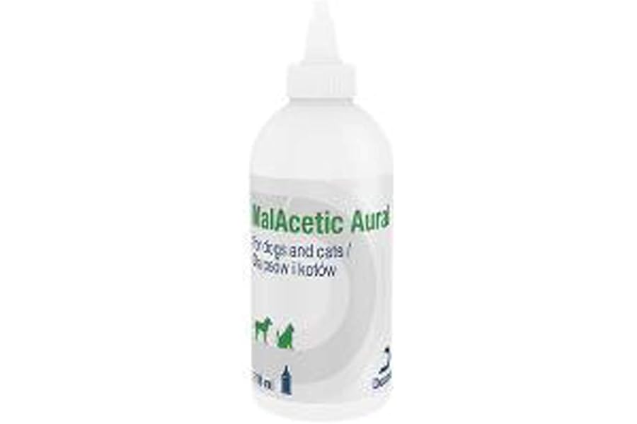 MalAcetic Aural Ear Skin Cleanser for Pets 118ml